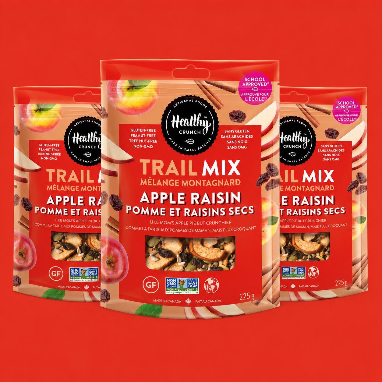 Apple Raisin Trail Mix
