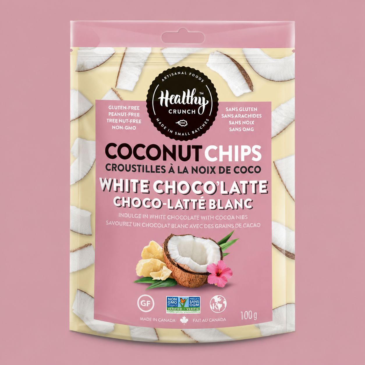 White Choco'Latte Coconut Chips