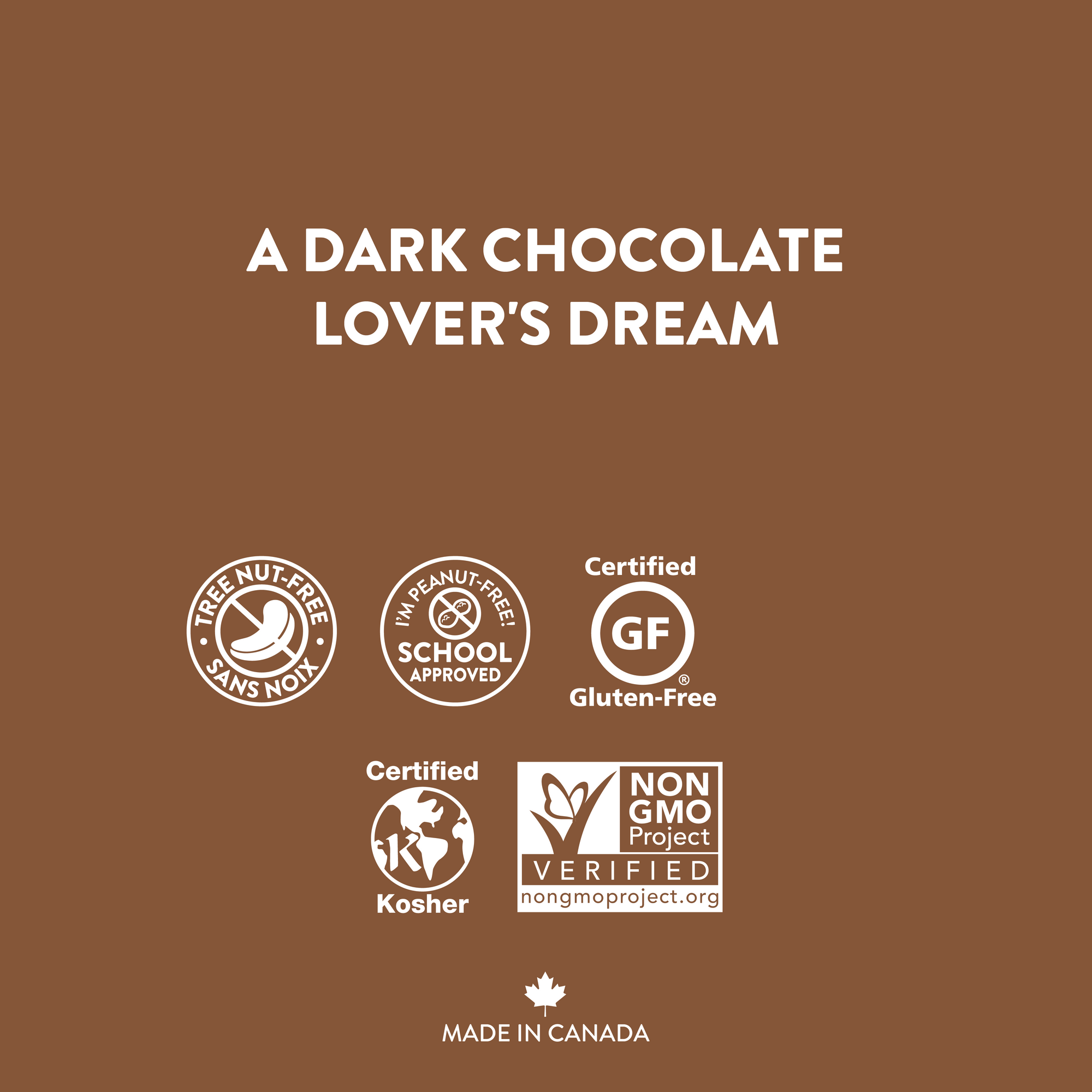 Dark Choco'Latte Coconut Chips