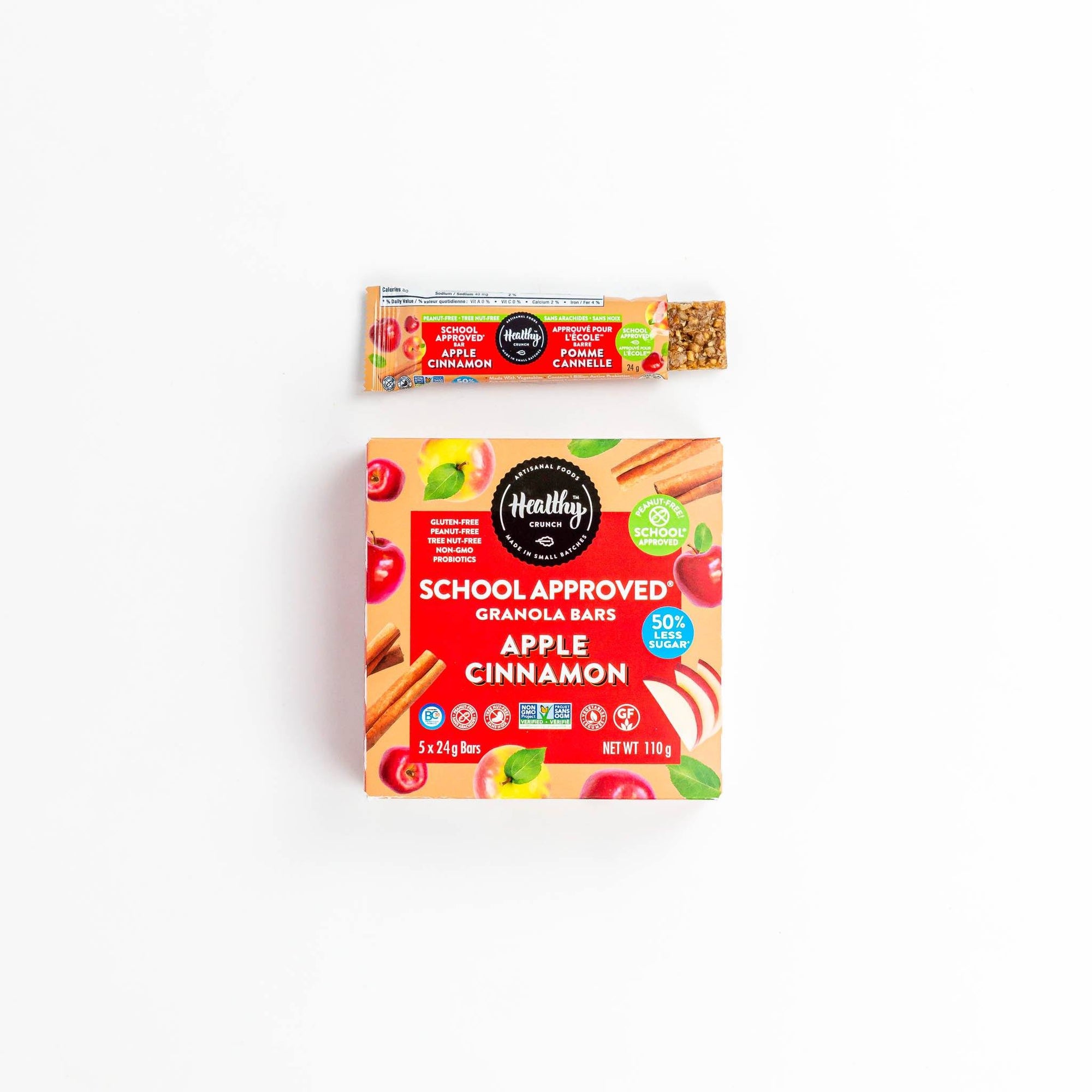 Apple Cinnamon Granola Bars