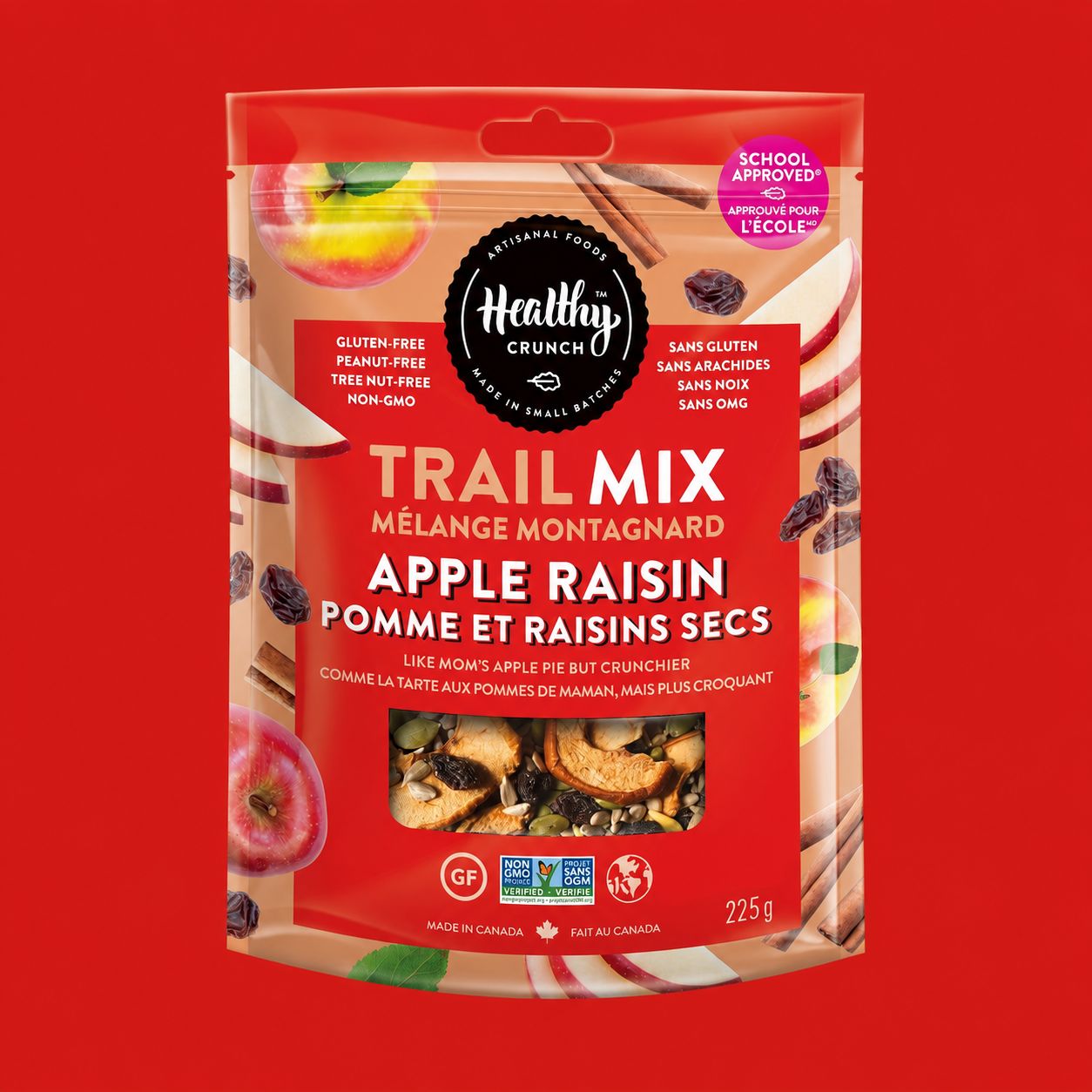 Apple Raisin Trail Mix