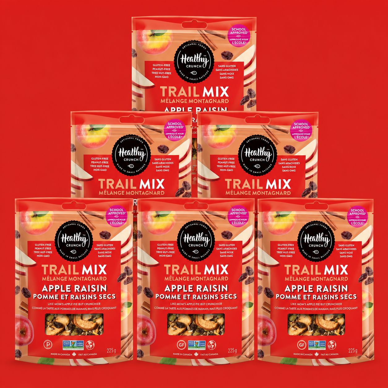 Apple Raisin Trail Mix