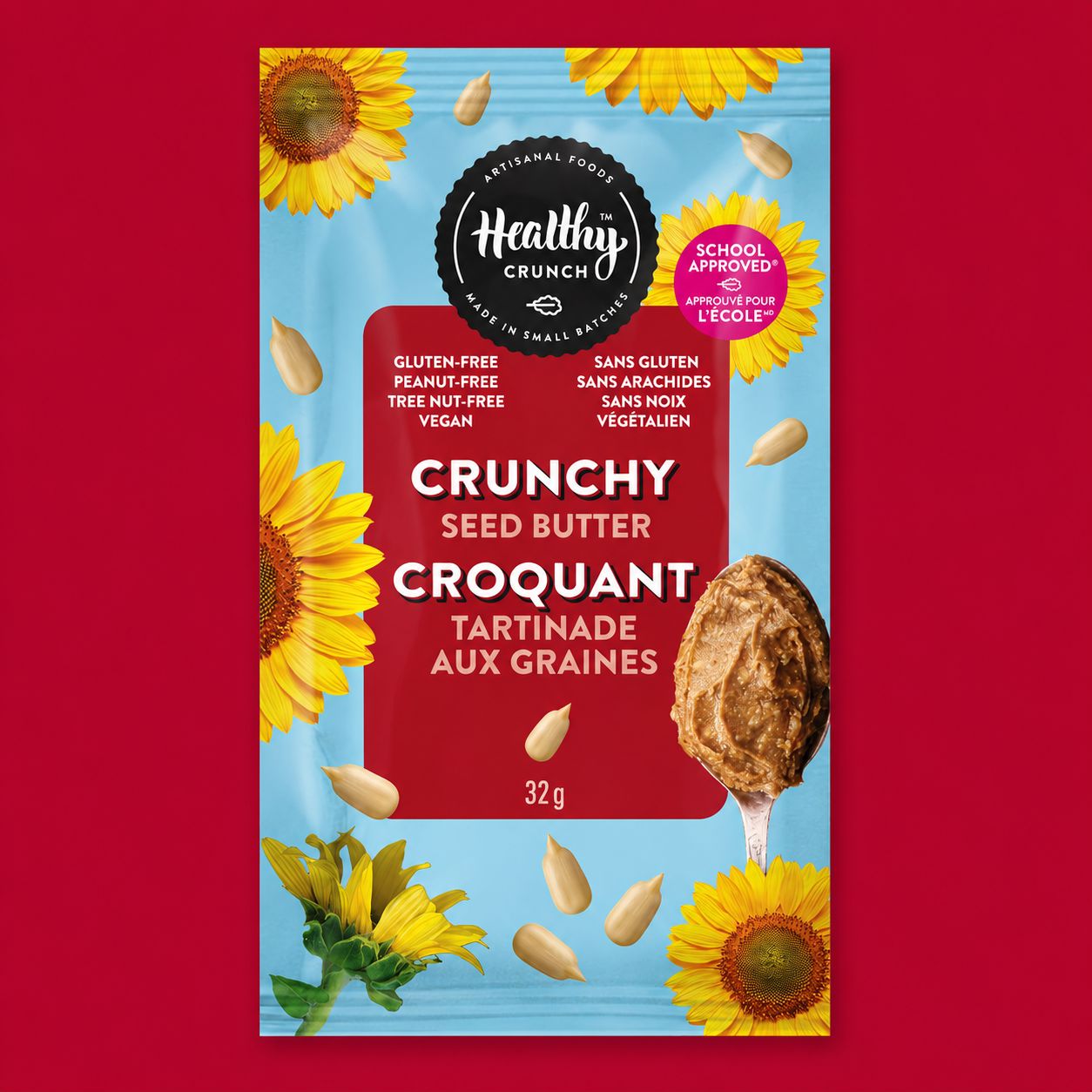 Crunchy Seed Butter Single Serve