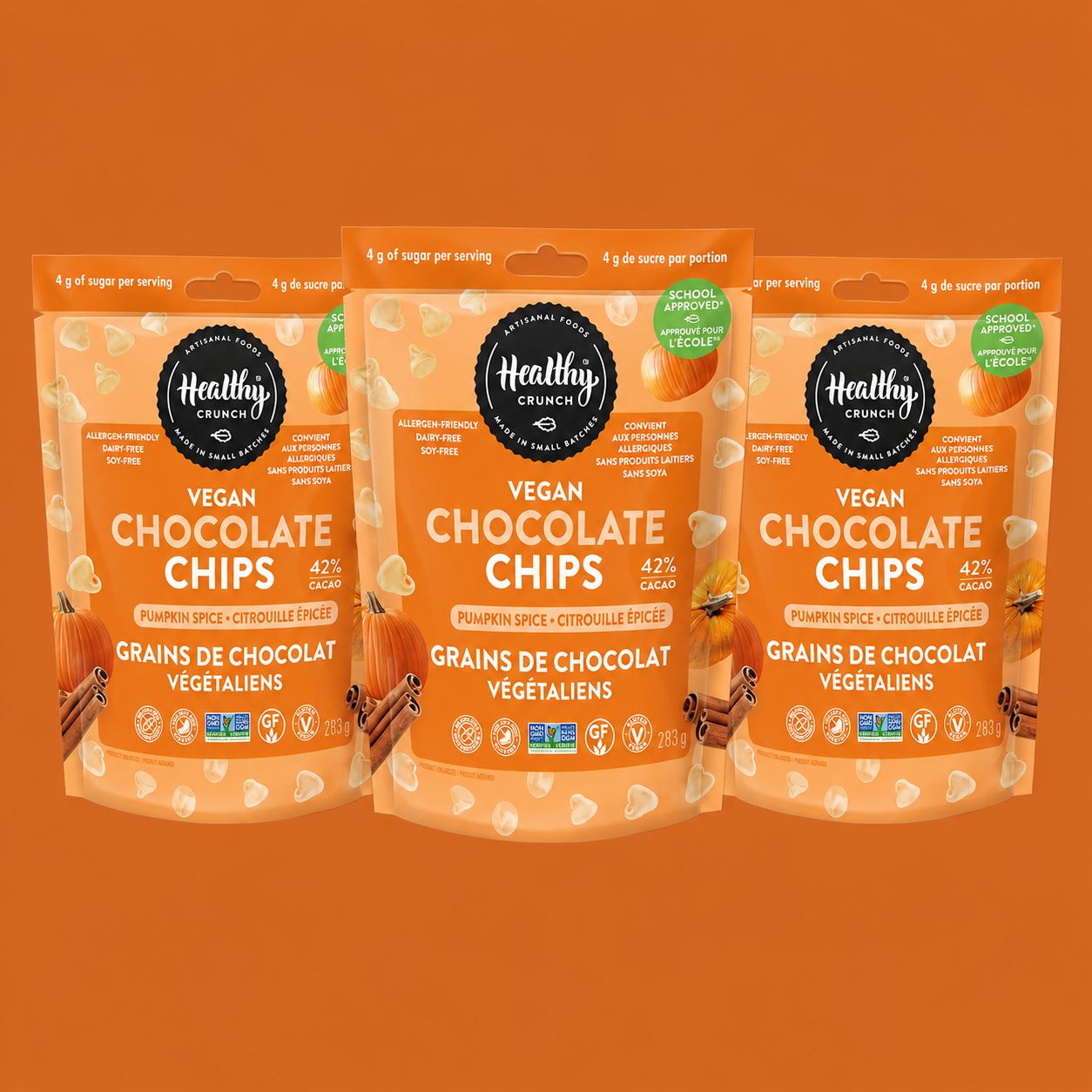 Pumpkin Spice Chocolate Chips
