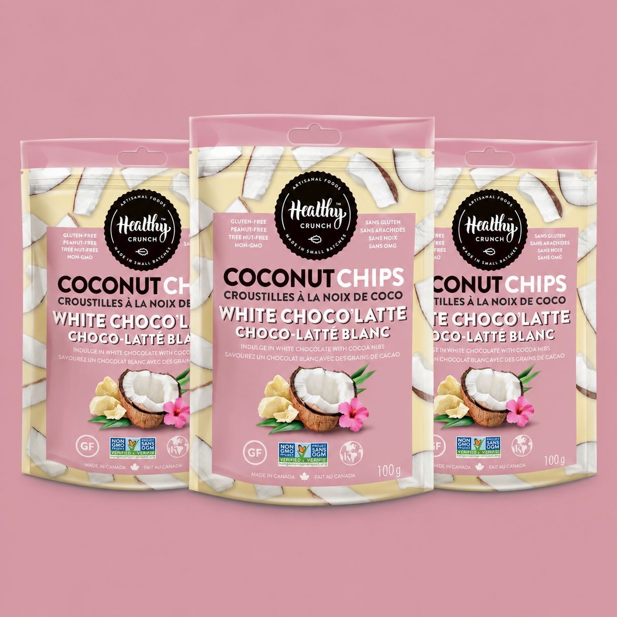 White Choco'Latte Coconut Chips