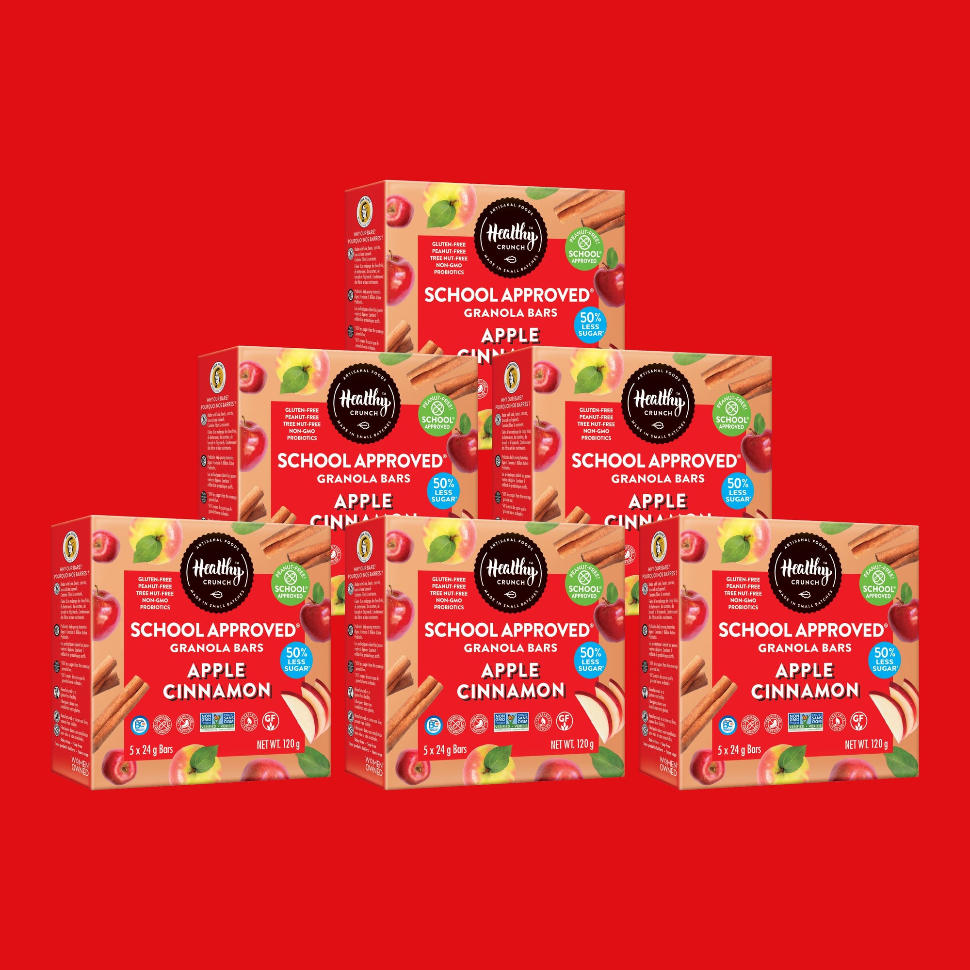 Apple Cinnamon Granola Bars