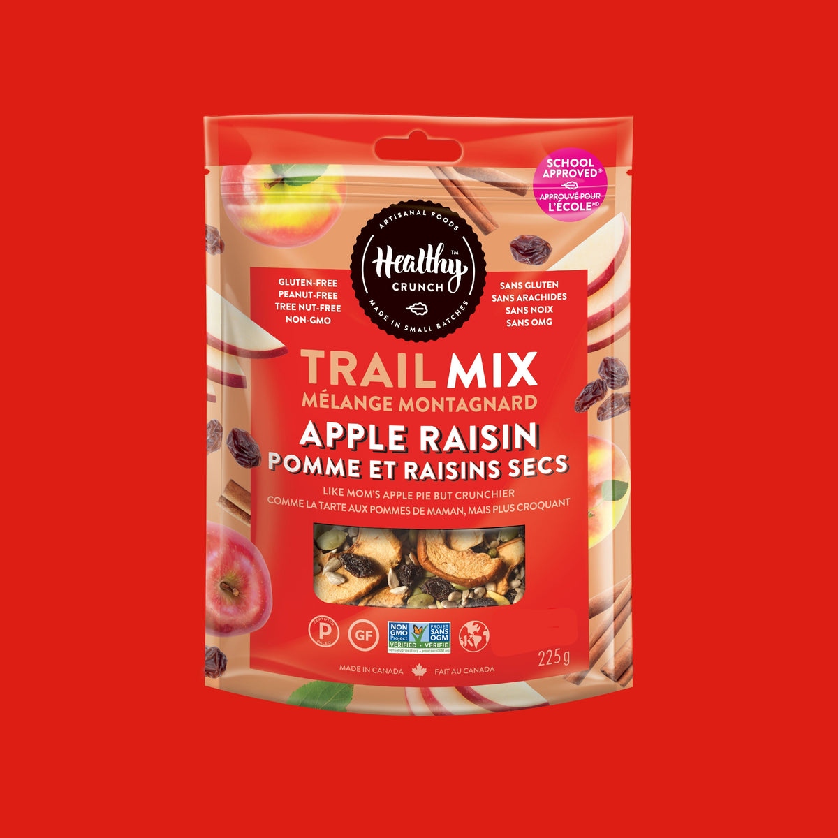 Apple Raisin Trail Mix