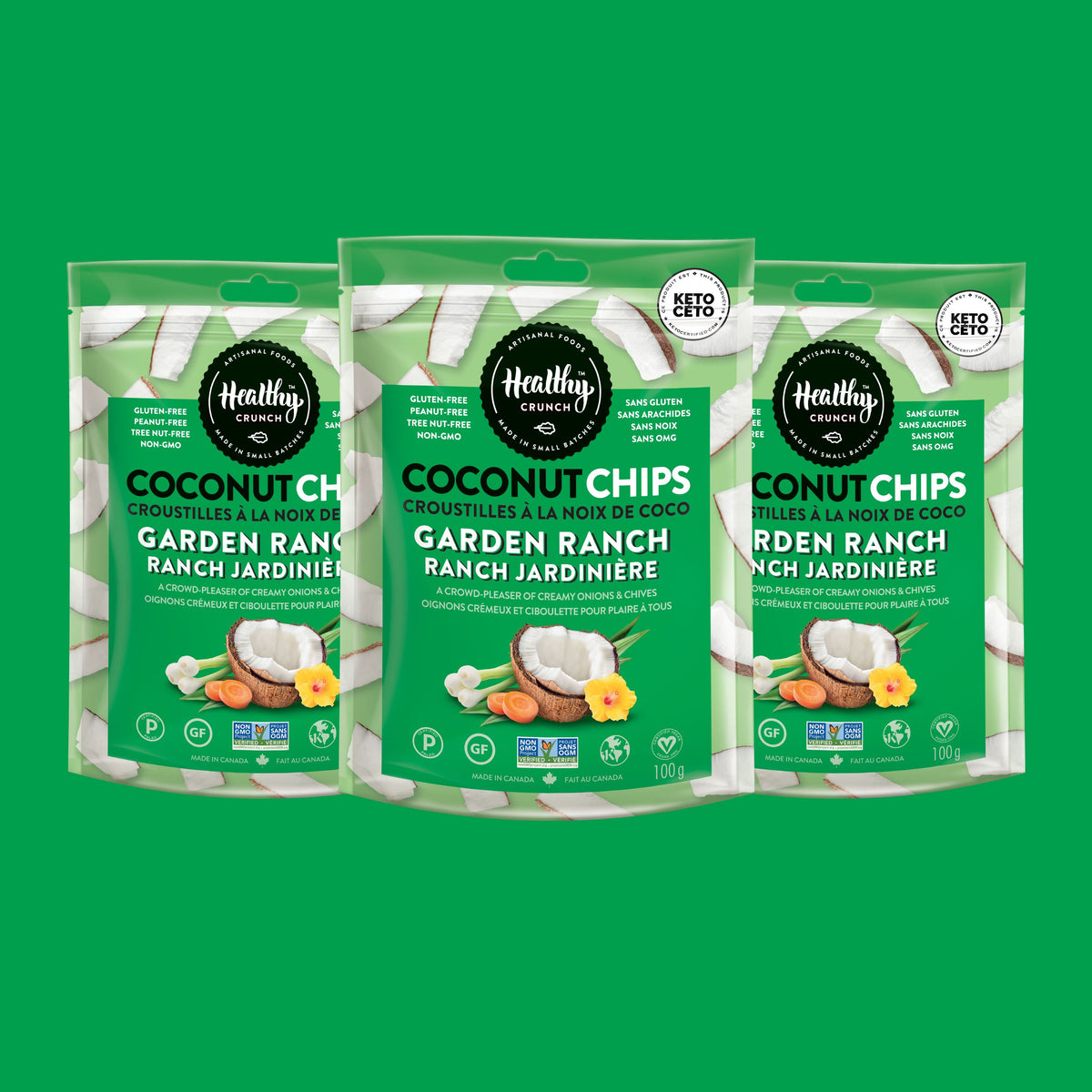 Garden Ranch Coconut Chips