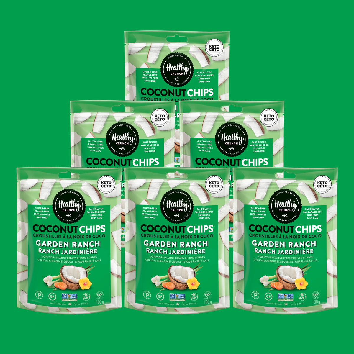 Garden Ranch Coconut Chips