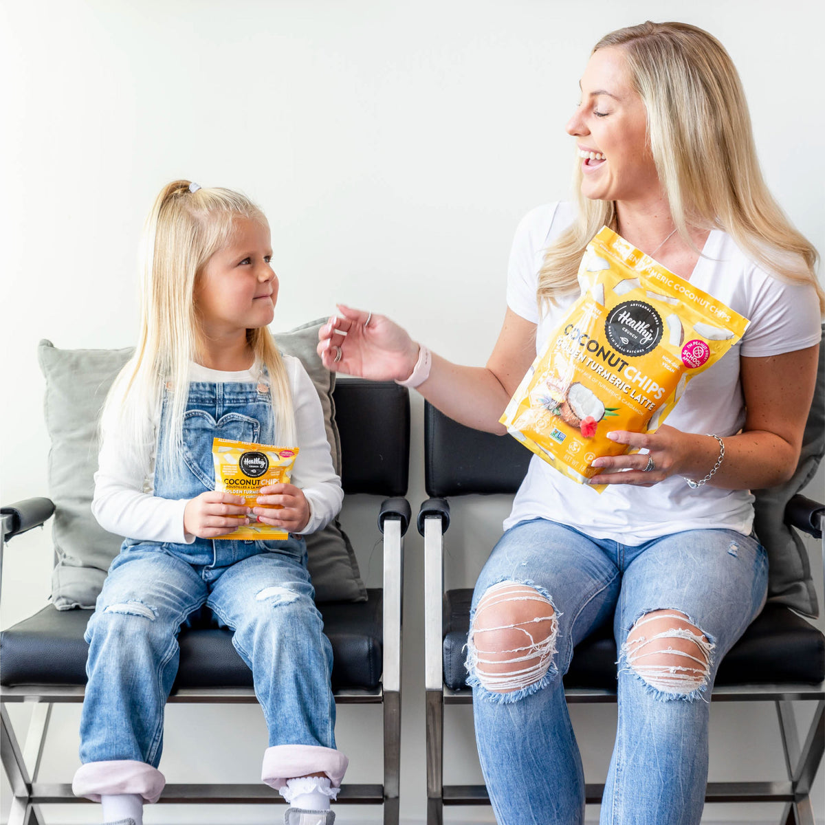 Golden Turmeric Latte Coconut Chips