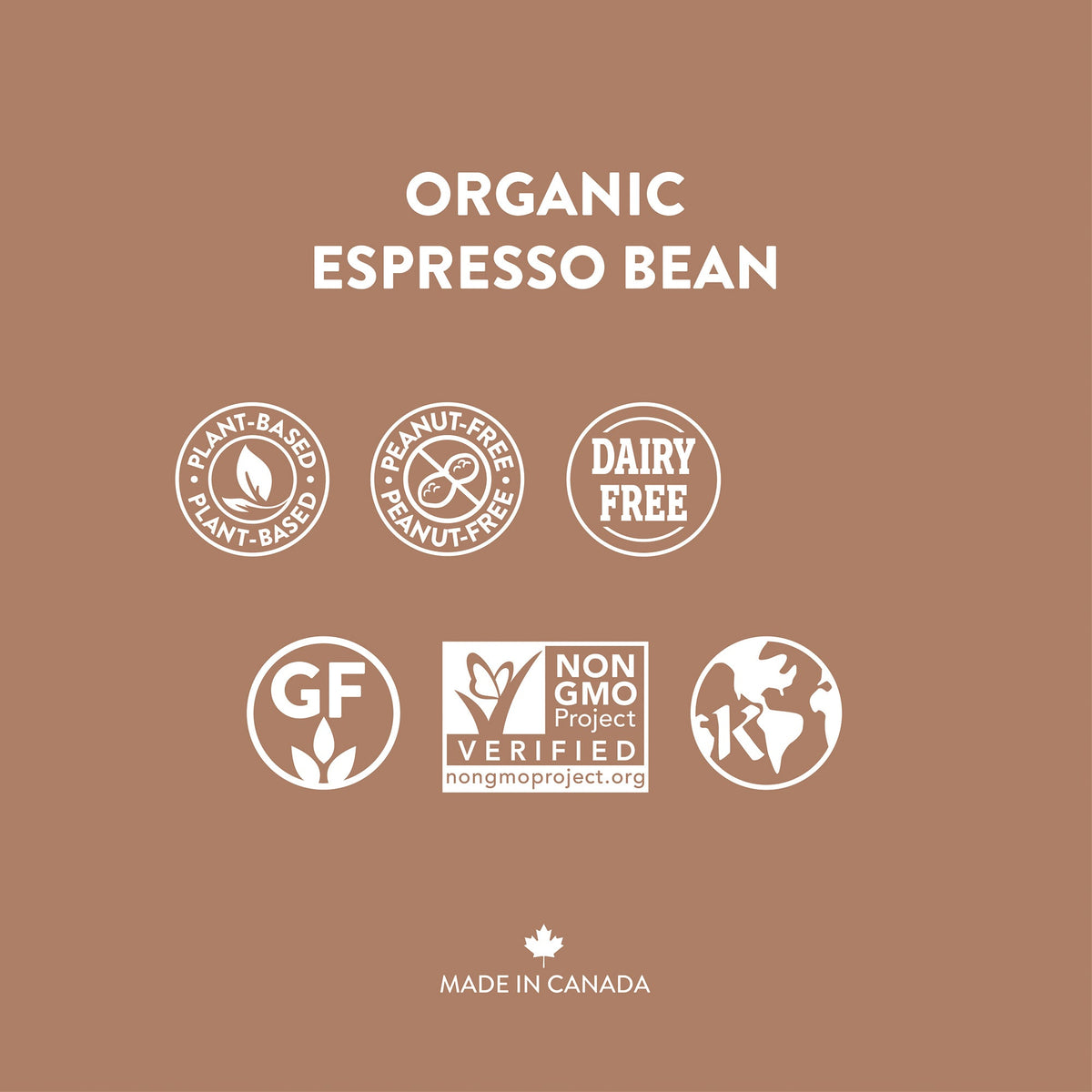 Organic Espresso Coffee Bean Dark Chocolate Superfoods