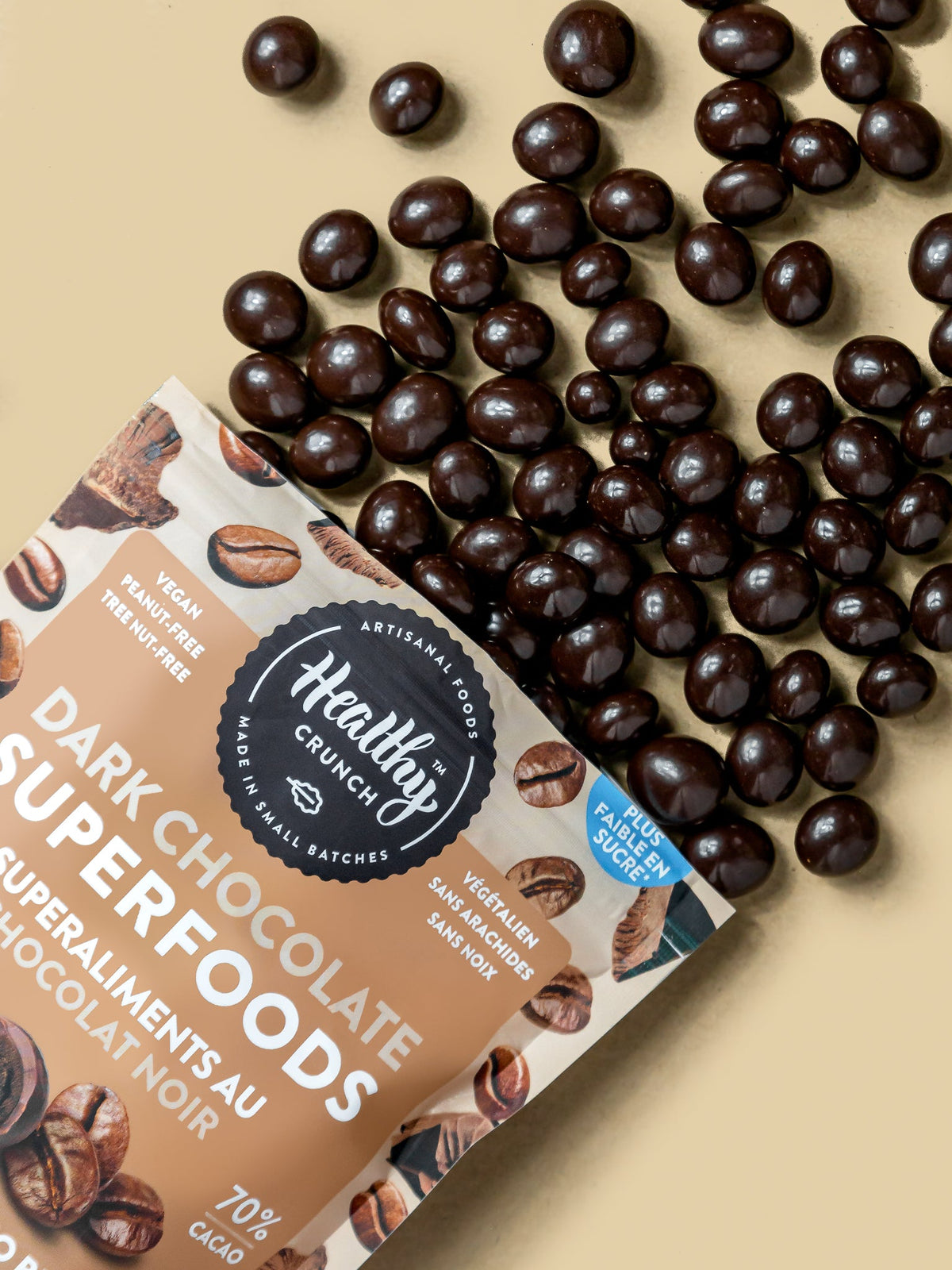 Organic Espresso Coffee Bean Dark Chocolate Superfoods