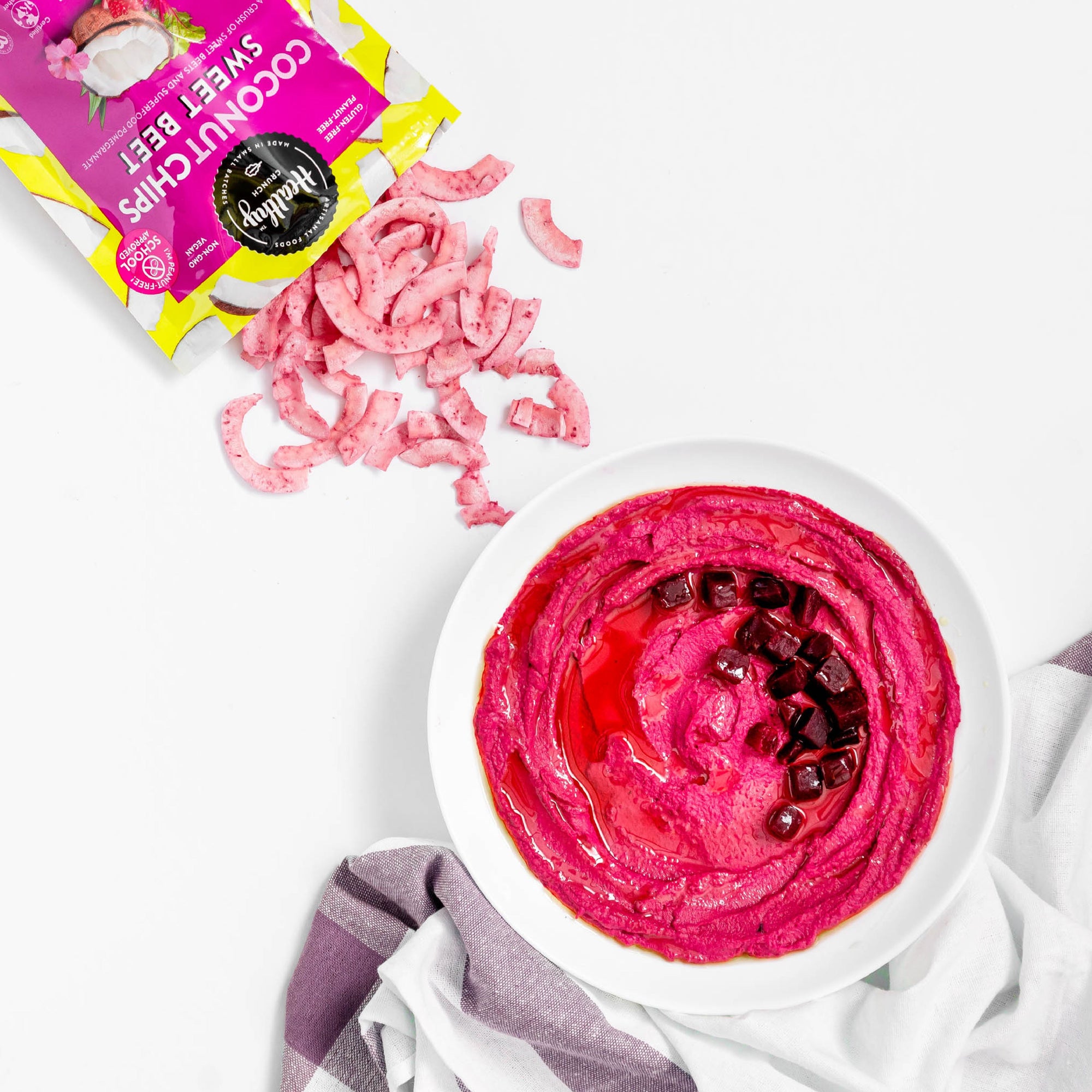 Sweet Beet Coconut Chips