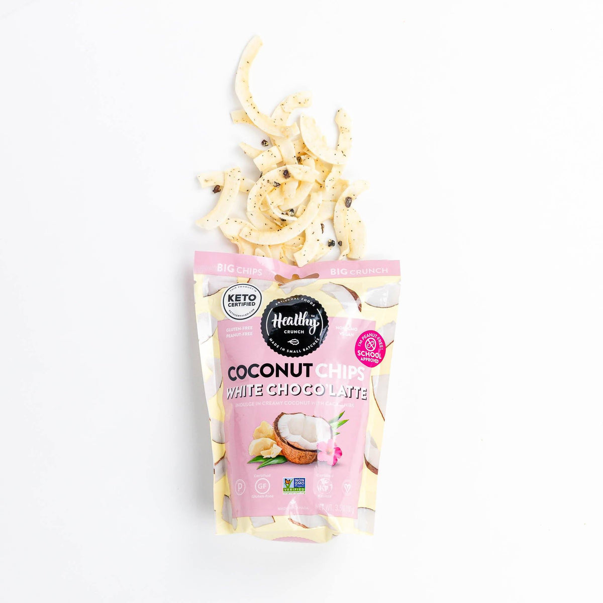 White Choco&#39;Latte Coconut Chips