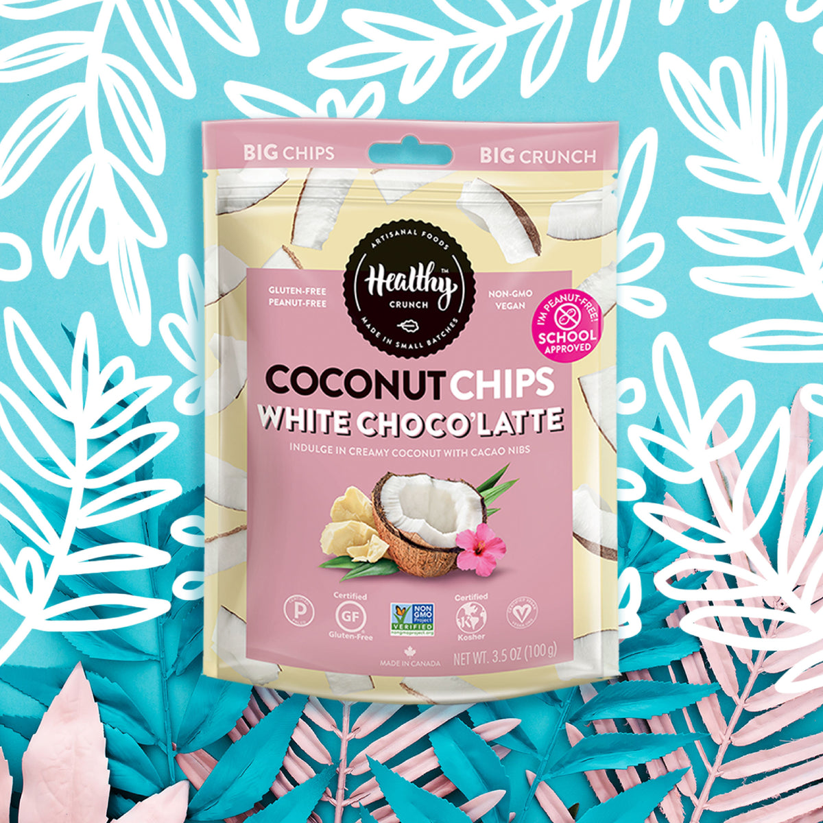 White Choco&#39;Latte Coconut Chips